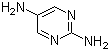 结构式 CAS# 22715-27-1, 2,5-二氨基嘧啶