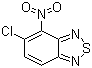 structure of CAS# 2274-89-7, 5-Chloro-4-nitro-2,1,3-benzothiadiazole