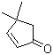 结构式 CAS# 22748-16-9, 4,4-二甲基-2-环戊烯-1-酮