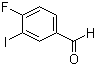 结构式 CAS# 227609-88-3, 4-氟-3-碘苯甲醛