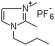 结构式 CAS# 227617-70-1, 1-丁基-2,3-二甲基咪唑鎓六氟磷酸盐