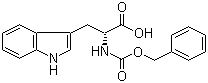 structure of CAS# 2279-15-4, N-Cbz-D-Tryptophan;N-(Carbobenzyloxy)-D-tryptophan; N-Benzyloxycarbonyl-D-tryptophan; Cbz-D-Trp-OH