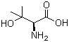 structure of CAS# 2280-27-5, (S)-(+)-2-Amino-3-hydroxy-3-methylbutanoic acid;L(+)-Hydroxyvaline