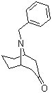 结构式 CAS# 2291-59-0, 9-苄基-9-氮杂双环[3.3.1]壬烷-3-酮盐酸盐