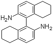 structure of CAS# 229177-78-0, (S)-5,5',6,6',7,7',8,8'-Octahydro-[1,1'-binaphthalene]-2,2'-diamine