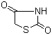 structure of CAS# 2295-31-0, 2,4-Thiazolidinedione;Thiazolidine-2,4-dione