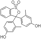 structure of CAS# 2303-01-7, Cresol Purple;m-Cresol Purple