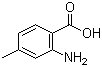 结构式 CAS# 2305-36-4, 2-氨基-4-甲基苯甲酸