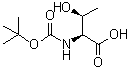 structure of CAS# 23082-30-6, N-tert-Butoxycarbonyl-L-allothreonine;BOC-L-allothreonine