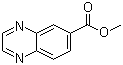 结构式 CAS# 23088-23-5, 6-喹喔啉羧酸甲酯