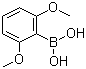 结构式 CAS# 23112-96-1, 2,6-二甲氧基苯硼酸