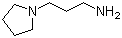 1-(3-氨基丙基)吡咯烷分子结构 (CAS 23159-07-1)