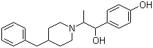 structure of CAS# 23210-56-2, Ifenprodil;2-(4-Benzylpiperidino)-1-(4-hydroxyphenyl)propanol; 4-[1-Hydroxy-2-[4-(phenylmethyl)piperidin-1-yl]propyl]phenol