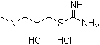 结构式 CAS# 23256-33-9, Dimaprit 盐酸盐; 2-(3'-二甲基氨基丙基硫基)异脲二盐酸盐