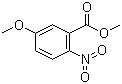 结构式 CAS# 2327-45-9, 5-甲氧基-2-硝基苯甲酸甲酯