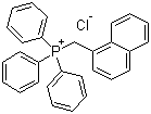 结构式 CAS# 23277-00-1, (1-萘甲基)三苯基氯化膦