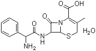 structure of CAS# 23325-78-2, Cephalexin monohydrate