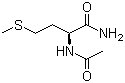 结构式 CAS# 23361-37-7, N-乙酰基蛋氨酰胺