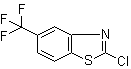 结构式 CAS# 23420-88-4, 2-氯-5-(三氟甲基)苯并噻唑