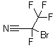 structure of CAS# 234443-23-3, 2-Bromo-2,3,3,3-tetrafluoropropanenitrile