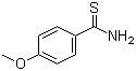 结构式 CAS# 2362-64-3, 4-甲氧基硫代苯甲酰胺