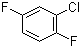 结构式 CAS# 2367-91-1, 2,5-二氟氯苯; 2-氯-1,4-二氟苯