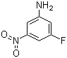 结构式 CAS# 2369-12-2, 5-氟-3-硝基苯胺; 3-氟-5-硝基苯胺