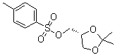结构式 CAS# 23788-74-1, ((R)-2,2-二甲基-1,3-二氧杂环戊烷-4-基)甲基对甲苯磺酸酯