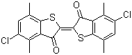 结构式 CAS# 2379-75-1, 还原紫 3