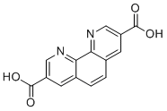 结构式 CAS# 2379694-79-6, 1,10-菲咯啉-3,8-二甲酸