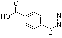 结构式 CAS# 23814-12-2, 5-羧基苯并三唑; 5-羧基苯并三氮唑