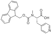 结构式 CAS# 2381854-90-4, 芴甲氧羰基-N-甲基-3-(4-吡啶)-L-丙氨酰