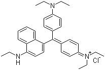 结构式 CAS# 2390-60-5, 碱性蓝 7; 碱性艳蓝 BO