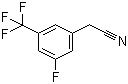 structure of CAS# 239087-12-8, 3-Fluoro-5-(trifluoromethyl)phenylacetonitrile;3-Fluoro-5-trifluoromethylbenzyl cyanide