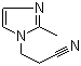 结构式 CAS# 23996-55-6, 1-氰乙基-2-甲基咪唑