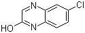 结构式 CAS# 2427-71-6, 2-羟基-6-氯喹喔啉; 6-氯-2-羟基喹喔啉