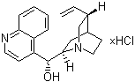 结构式 CAS# 24302-67-8, 辛可宁盐酸盐
