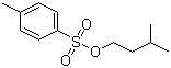 结构式 CAS# 2431-75-6, 对甲苯磺酸异戊酯; 3-甲基丁基对甲苯磺酸酯