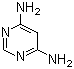 structure of CAS# 2434-56-2, 4,6-Diaminopyrimidine