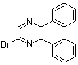 structure of CAS# 243472-70-0, 2-Bromo-5,6-diphenylpyrazine