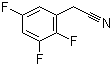 structure of CAS# 243666-14-0, 2,3,5-Trifluorophenylacetonitrile;2,3,5-Trifluorobenzyl cyanide