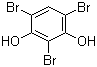 结构式 CAS# 2437-49-2, 2,4,6-三溴间苯二酚