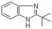 结构式 CAS# 24425-13-6, 2-叔丁基-1H-苯并咪唑