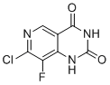 structure of CAS# 2454397-75-0, 7-Chloro-8-fluoropyrido[4,3-d]pyrimidine-2,4(1H,3H)-dione