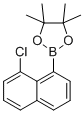 structure of CAS# 2454397-84-1, 2-(8-Chloronaphthalen-1-yl)-4,4,5,5-tetramethyl-1,3,2-dioxaborolane