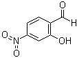 结构式 CAS# 2460-58-4, 2-羟基-4-硝基苯甲醛