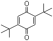 structure of CAS# 2460-77-7, 2,5-Di-tert-butyl-1,4-benzoquinone