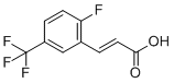 结构式 CAS# 247113-91-3, 2-氟-5-(三氟甲基)肉桂酸