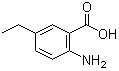 structure of CAS# 2475-82-3, 2-Amino-5-ethylbenzoic acid
