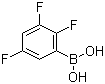 structure of CAS# 247564-73-4, 2,3,5-Trifluorophenylboronic acid;2,3,5-Trifluorobenzeneboronic acid